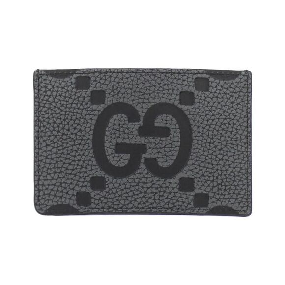 Gucci Maxi GG Grain Leather Card Case - Picture 1 of 5